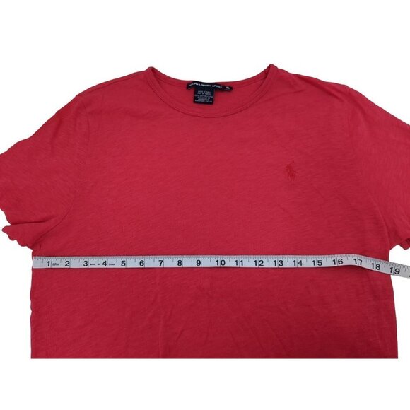 Ralph Lauren Sport Top T-Shirt Womens XL Red Short Sleeve - Picture 5 of 6